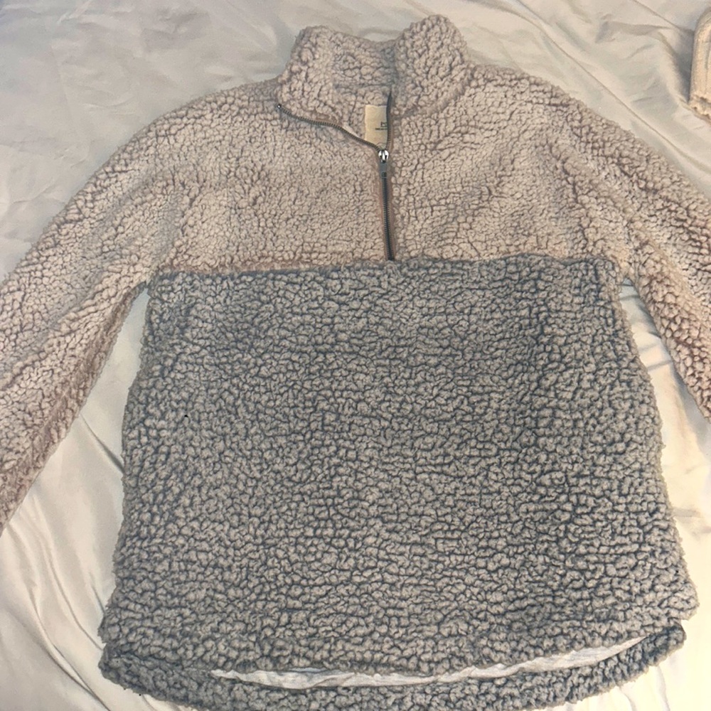 Thread & Supply Quarter-Zip Sherpa